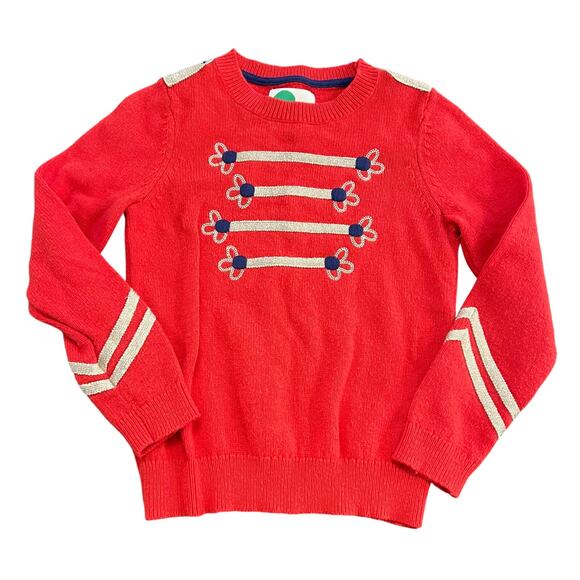 Mini Boden Nutcracker Holiday Sweater - Picture 1 of 4